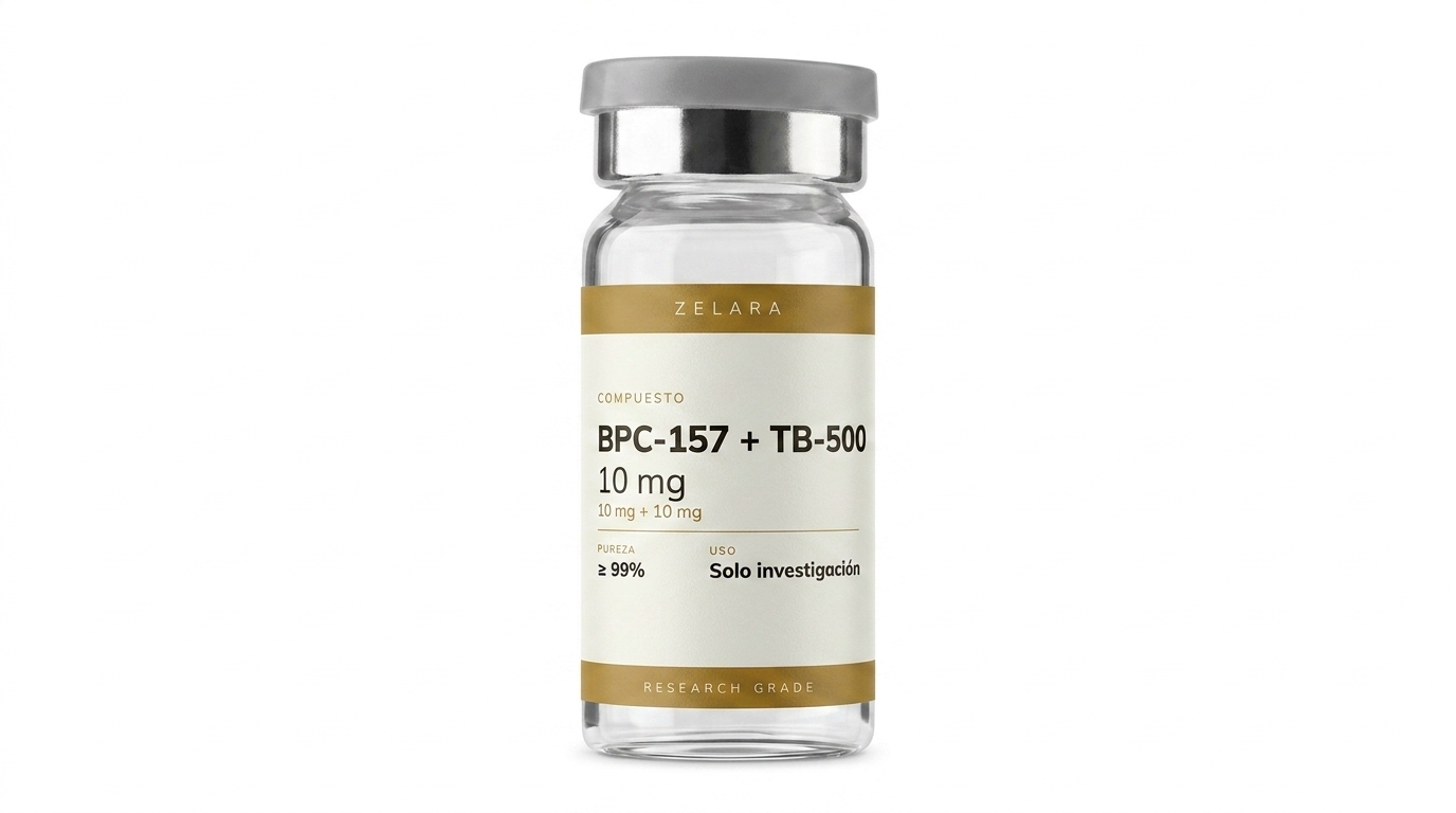 BPC-157 + TB-500 10 mg | Blend Regenerativo México COA