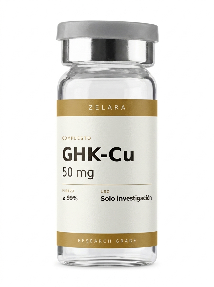 GHK-Cu 50 mg México | Copper Peptide con COA
